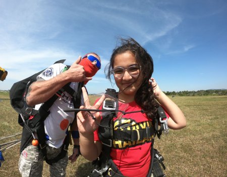 what to do after skydiving?